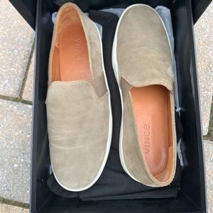 Vince Sueade Slip on Shoes